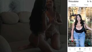 NEW Kazumi Squirts & Miss Lexa - Worshipping Big Cock