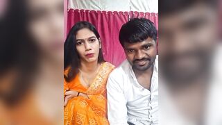 New desi indian live,very Hot indian wife with her husband on webcam live, they having hot sex.