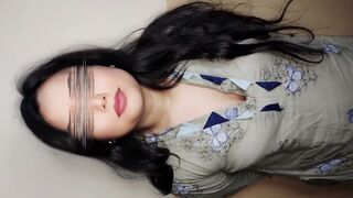 NEW Indian Aunt Got Fucked By A Kid After Applying Mustard Oil On Her Pussy