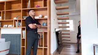 NEW Latina has sex with a Black guy for money